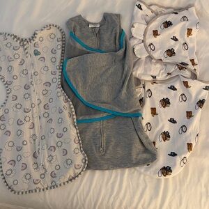 Baby Sleep Swaddle Bundle of 3